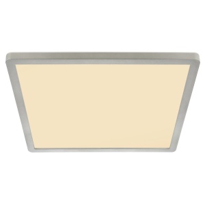 Plafoniera LED design modern Sapana nichel 42x42cm 135423 universul-luminii.ro