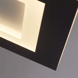 Plafoniera LED design modern Squary 25x25cm - Img 5