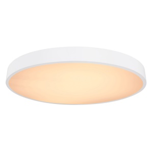 Plafoniera LED dimabila cu telecomanda design modern WISS alb 41744-48 GL 188983 universul-luminii.ro