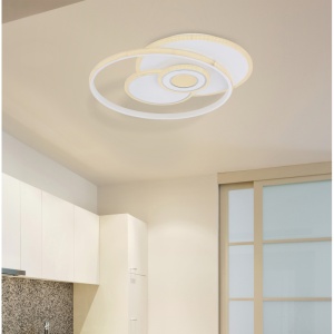 Plafoniera LED moderna cu telecomanda RODERICK 50W 105603 universul-luminii.ro