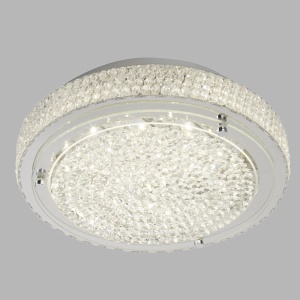 Plafoniera LED moderna design elegant 30cm Flush 2713CC SRT 74133 universul-luminii.ro