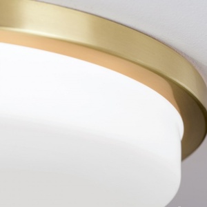 Plafoniera LED moderna LEROX 40cm alama mat 198183 universul-luminii.ro
