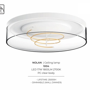Plafoniera LED moderna NOLAN 165443 universul-luminii.ro