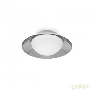 Plafoniera LED moderna SIDE G9 nickel/alb 62133