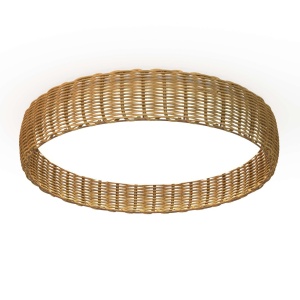 Plafoniera LED ratan design natural KILIMANJARO 54,5cm