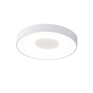 Plafoniera LED Smart dimabila cu telecomanda COIN 50cm alba