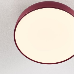 Plafoniera LED stil modern 3000K NOELIA bordeaux 40cm - Img 5