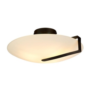 Plafoniera, Lustra aplicata moderna Sundial negru