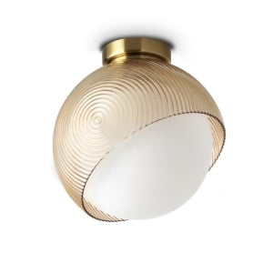 Plafoniera moderna BLOOM PL1 D22 OTTONE