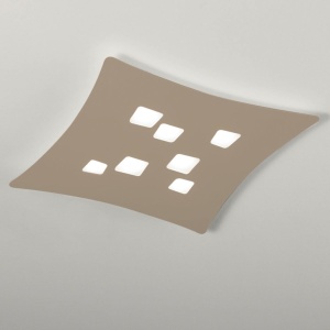 Plafoniera moderna ISOTTA 62x69cm, alb sau gri 147363 universul-luminii.ro
