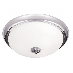 Plafoniera stil clasic Nostalgie 47cm crom/opal 98553 universul-luminii.ro