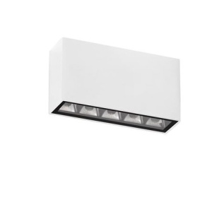 Plafoniera tip spot LED iluminat exterior IP565 JAX alb