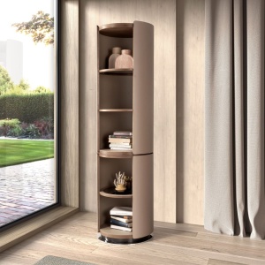 Raft design LUX Walnut-Leatherette Mink