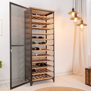 Raft pentru 72 sticle de vin Bodega 185cm - Img 8