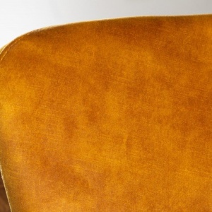 Scaun balansoar design nordic Scandinavia Swing, galben mustar - Img 4