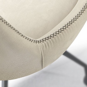 Scaun cu roti design elegant Diane - Img 5