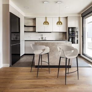 Scaun de bar design elegant Giro II - Img 2