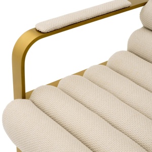 Scaun de bar elegant design LUX Olsen, scalea sand - Img 7