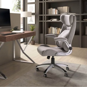 Scaun de birou modern Grey fabric