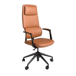 Scaun de birou modern piele sintetica Brown