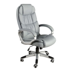 Scaun de birou pivotant design LUX Grey