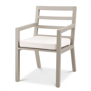 Scaun de interior/ exterior elegant design LUX Delta, sand 113654 HZ