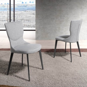 Scaun deosebit design LUX Light grey - Img 10