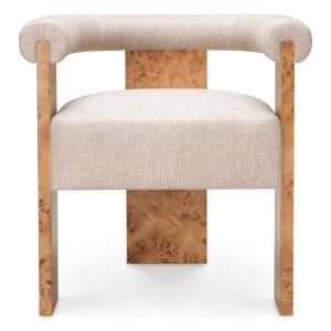 Scaun design LUX, Furnir Burl Mappa, Maro, Percy - Img 3