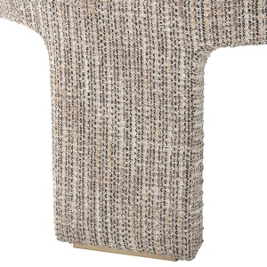 Scaun design LUX Pebbles, bej mademoiselle 115538 HZ - Img 5