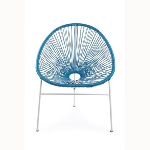 Scaun design modern albastru DOROTHY 0661024 BZ - Img 2