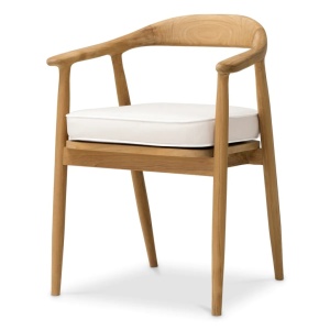 Scaun elegant design LUX Beale natur/ off-white