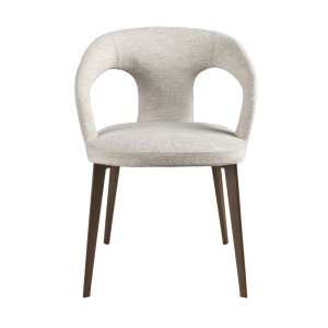 Scaun modern design italian, Tesatura Off-White - Img 8