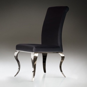 Scaun modern negru, Barroque 792572
