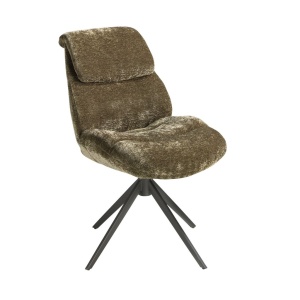 Scaun modern pivotant Olive green - Img 10