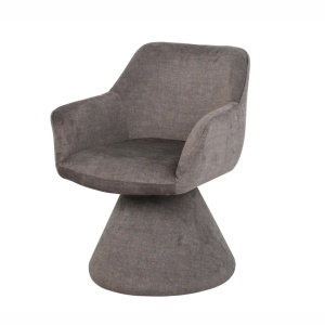 Scaun pivotant AMBIENTO tesatura Chenille stone - Img 2