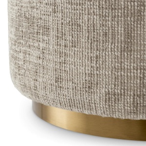 Scaun pivotant modern design LUX Chair Greer, Creststone beige - Img 8