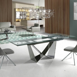 Scaun pivotant tapitat design italian Dublin AC-F3216 - Img 10