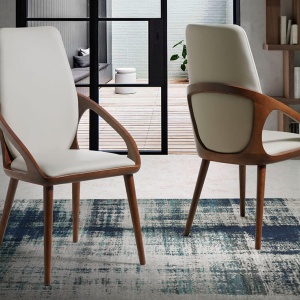 Scaun tapitat design italian Nogal AC 4066-CH17019 - Img 7