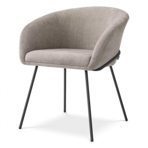 Scaun tapitat design LUX Campus, sisley bej 116371 HZ
