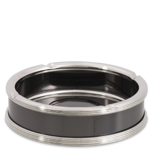 Scrumiera, obiect decorativ design LUX Ella nickel