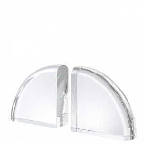 Set 2 obiecte decorative din sticla design LUX Bookend 113236 HZ