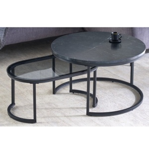Set de 2 masute design modern Elegance