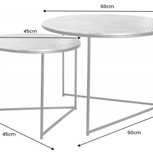 Set de 2 masute design unicat Crocodil - Img 2