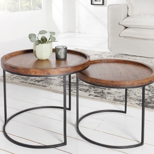 Set de 2 masute living elegante Blend II - Img 6
