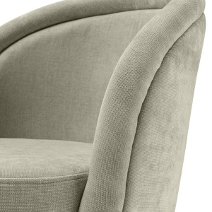 Set de 2 scaune design LUX Chloe, clarck sand 114859 HZ - Img 6
