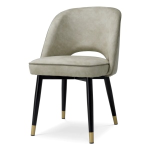 Set de 2 scaune design LUX Cliff, Mayer silver - Img 2