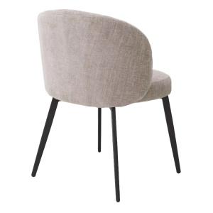 Set de 2 scaune design LUX Lloyd, Sisley gri - Img 4
