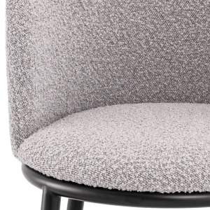 Set de 2 scaune LUX Filmore Boucle gri - Img 6
