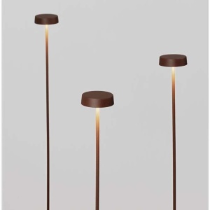 Set de 3 corpuri iluminat exterior decorativ cu tarus KASP H-60cm