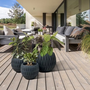 Set de 3 jardiniere decorative Yuca - Img 2
